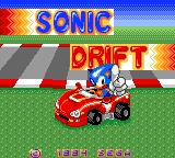 Play <b>Sonic Drift GG</b> Online